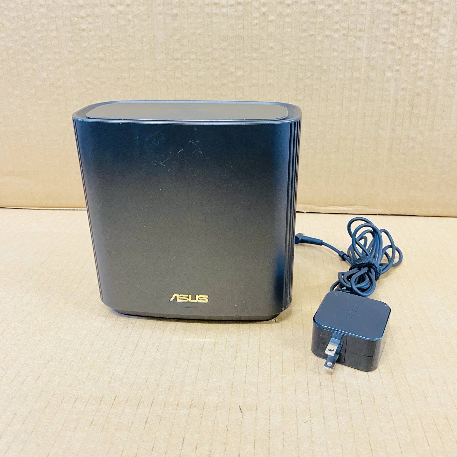 ASUS ZenWiFi XT8 Tri-Band Mesh Wifi Router Wi-Fi 6 AX6600 Black with Pwr  Supply