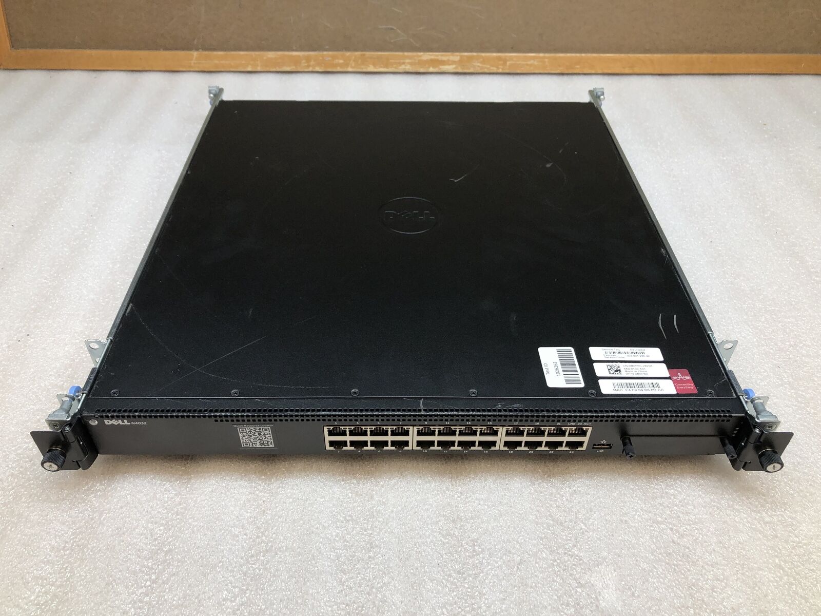 Dell N4032 PowerConnect 24-Port Ethernet 10GbeE Network Switch W/Dual PSU