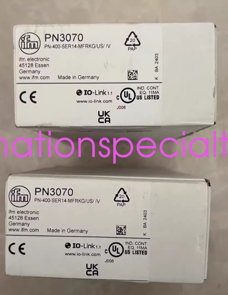 1PCS NEW IFM  PN3070 Pressure sensor shipping  Via DHL or Fedex