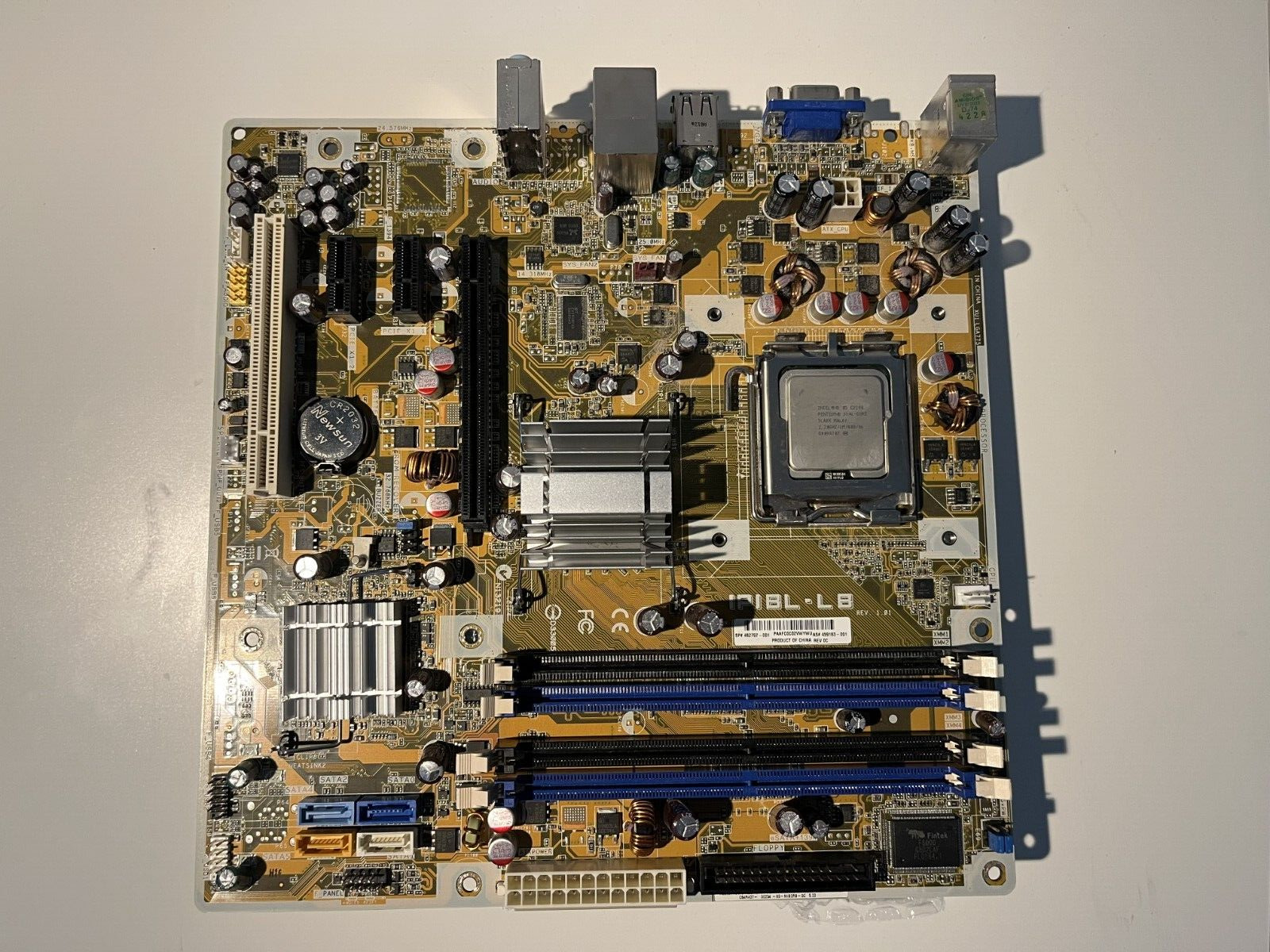 ASUS IPIBL-LB HP 5189-1080 Motherboard w/Intel 2.2GHz CPU - Tested & Working