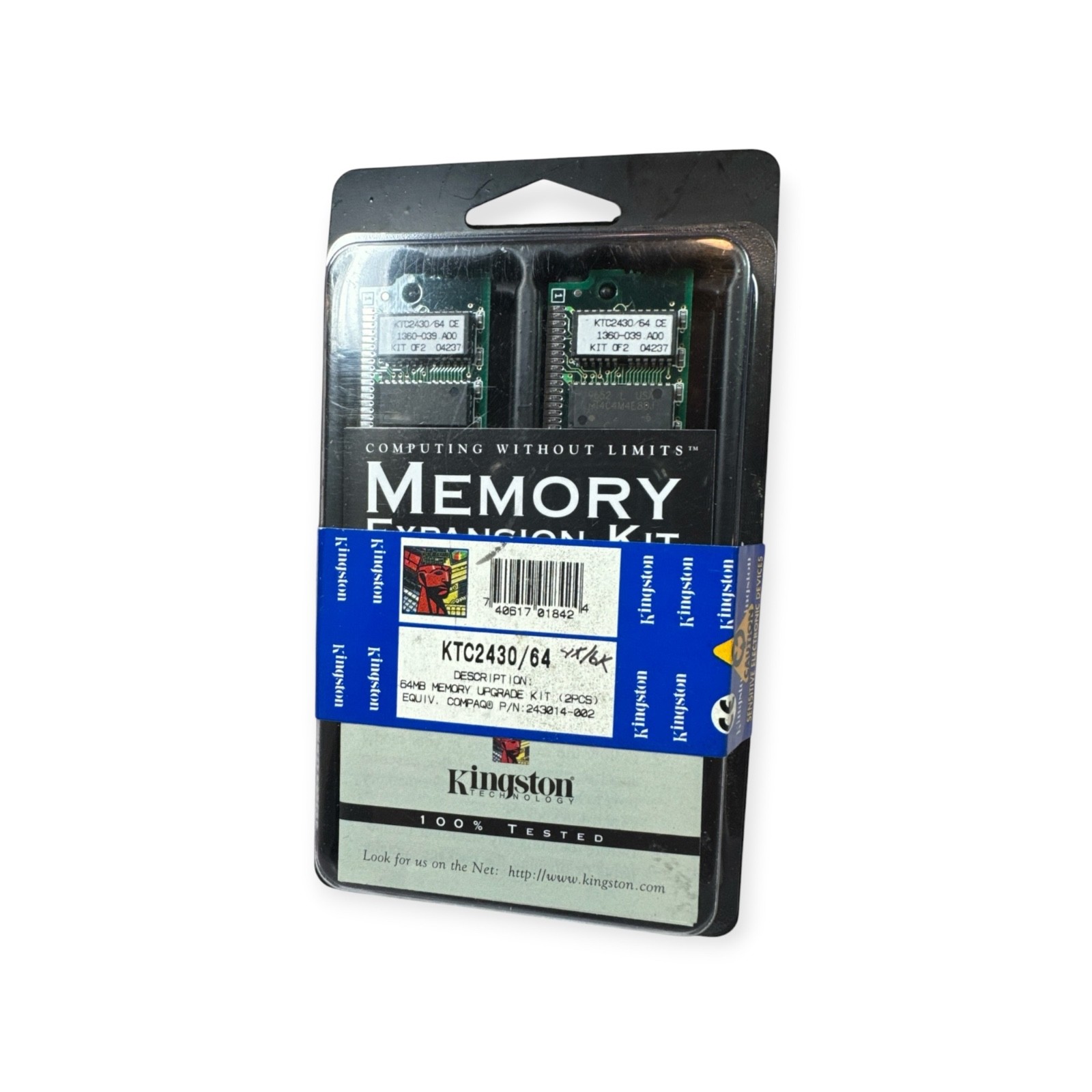 Kingston KTC2430/64 Kit of 2 x 32MB EDO RAM