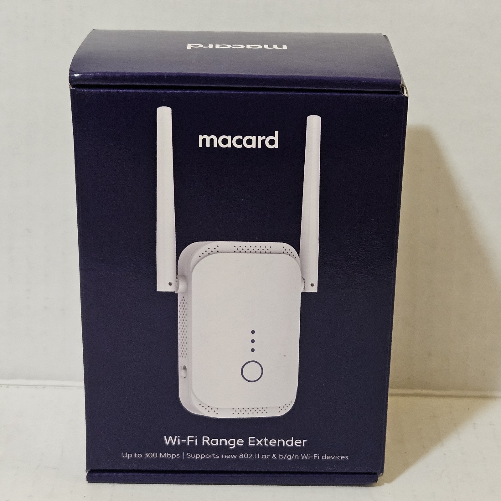 Macard N300 WiFi Range Extender 300Mbps Wireless Signal Booster Repeater Box