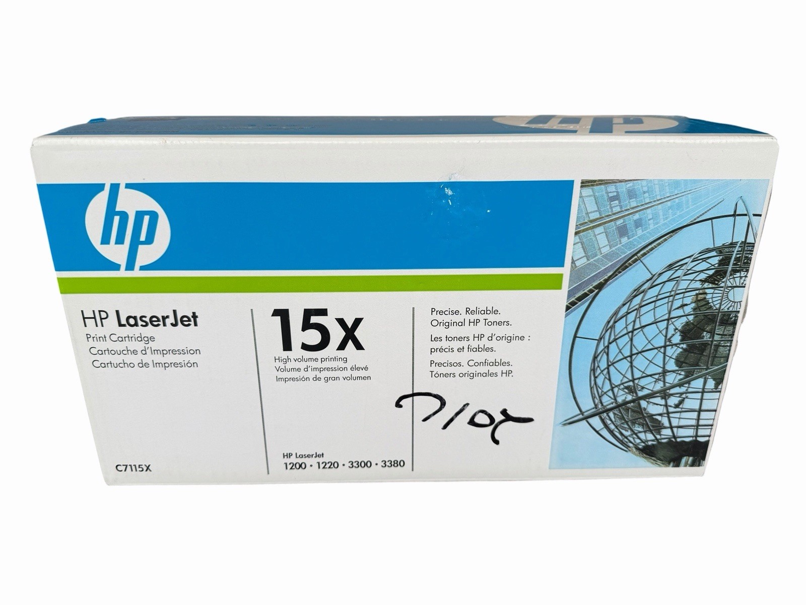 HP 15X C7115X Black Toner Cartridge Genuine OEM Sealed Box LaserJet 1200
