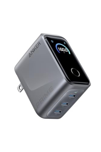 Anker Prime Charger 160W 3 Ports Silver [PSE Technical Standards