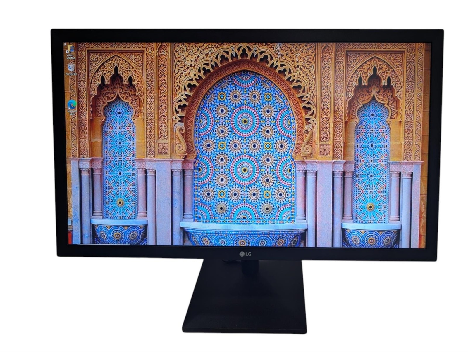 LG 24MK400H-B 24" LCD Monitor 1920x1080 HDMI VGA 75Hz Wall Mountable Black