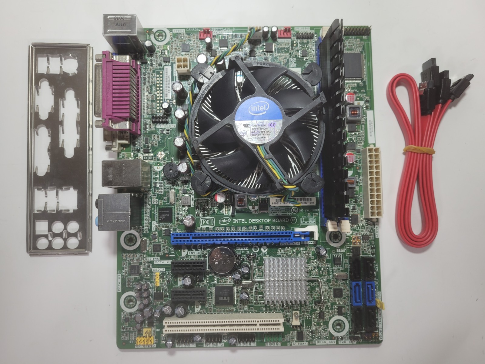 Intel Desktop DH61BE Board Core i5-2500, 8GB RAM, IO Shield #1715