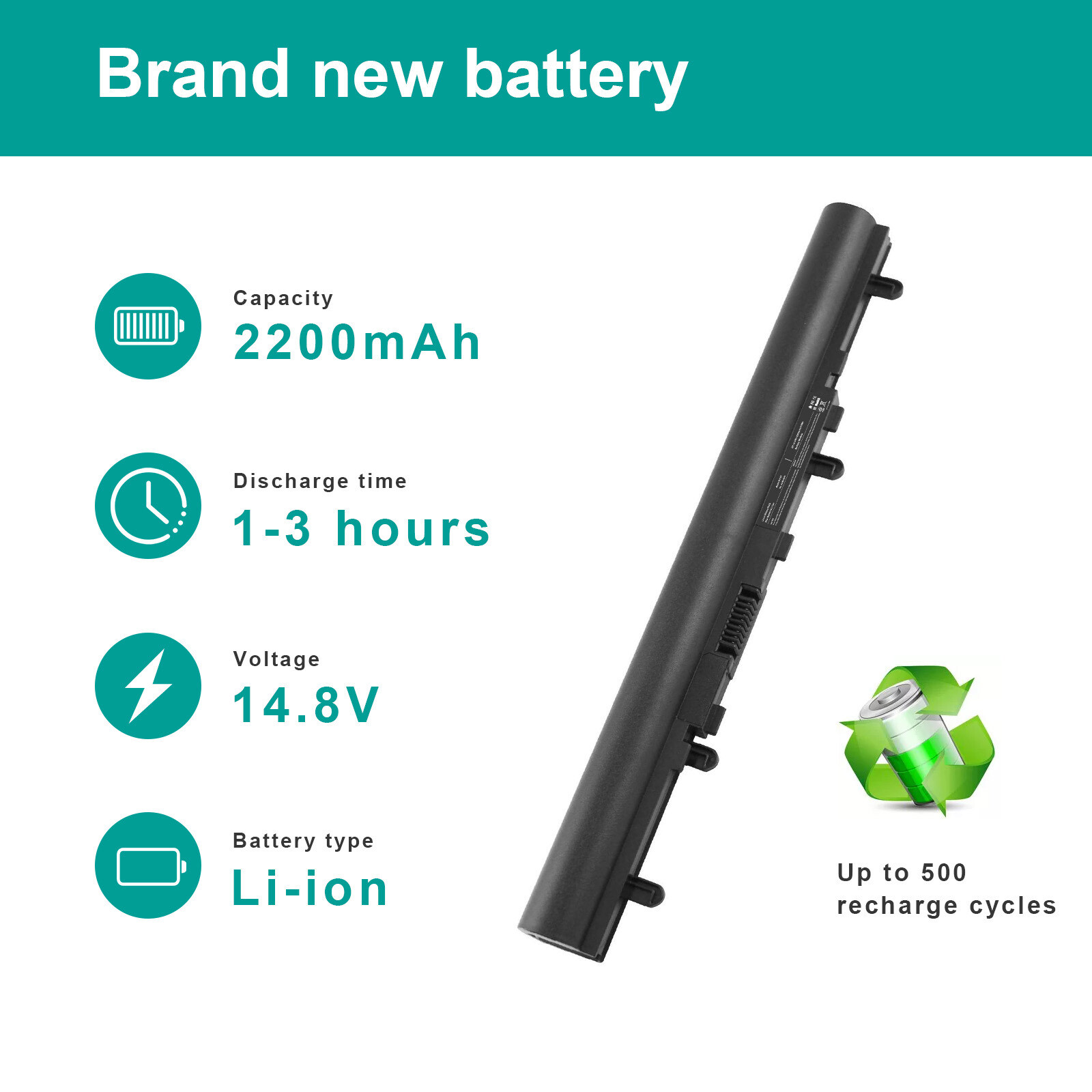 Replace Battery For Acer Aspire V5 V5-431 V5-531 V5-471 V5-551 V5-571 V5-431G
