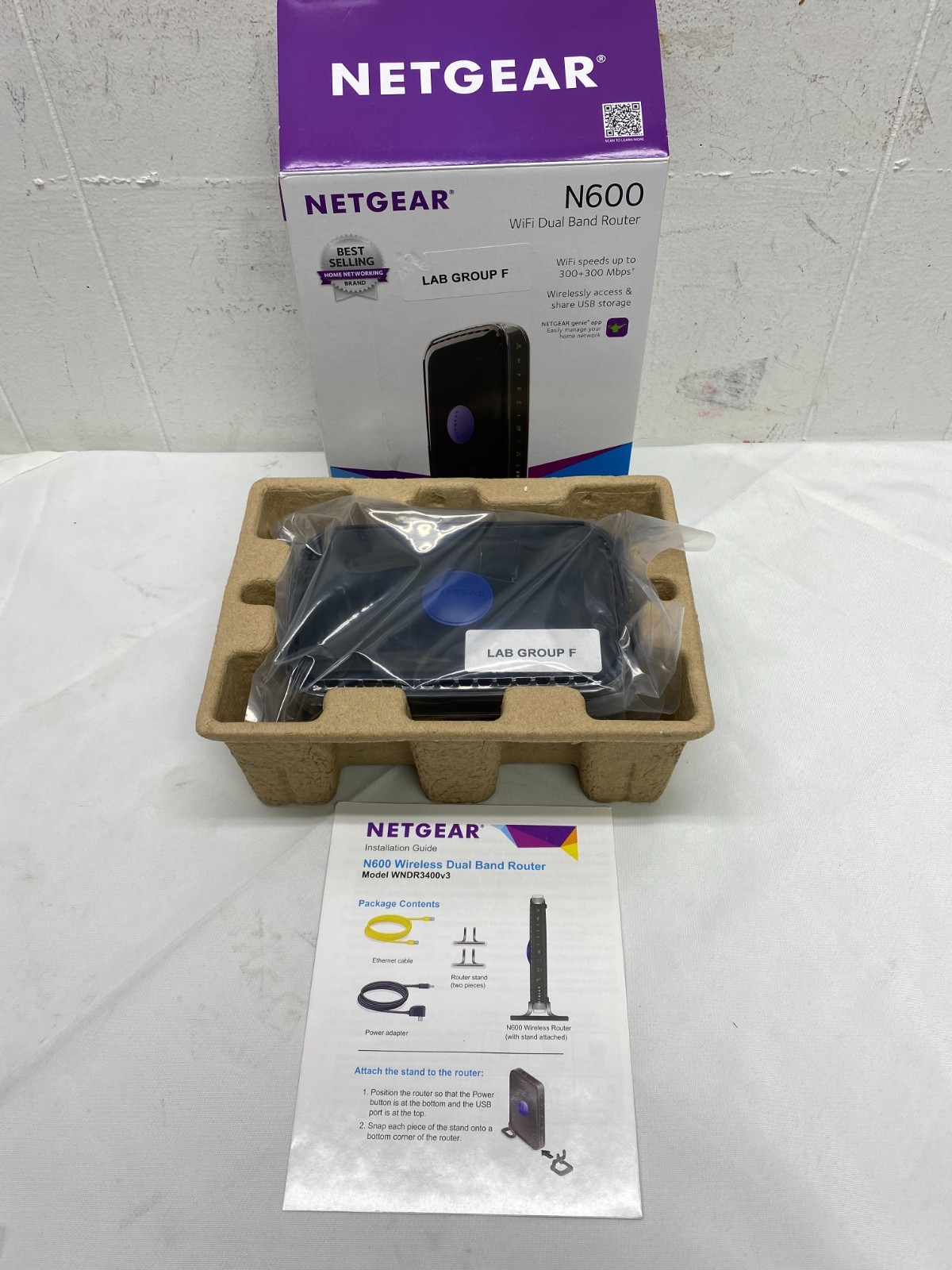 NETGEAR WNDR3400 Wireless Router (WNDR3400-100NAS)