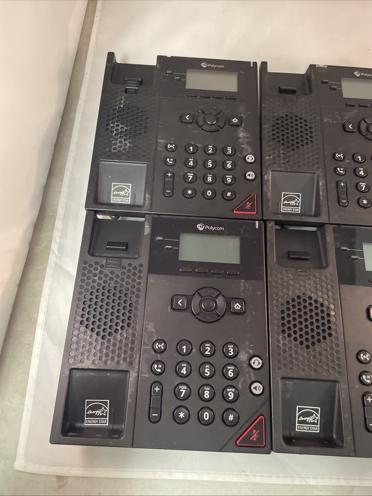 Polycom VVX 150 Business IP Phone - Black. Lot 0f 10