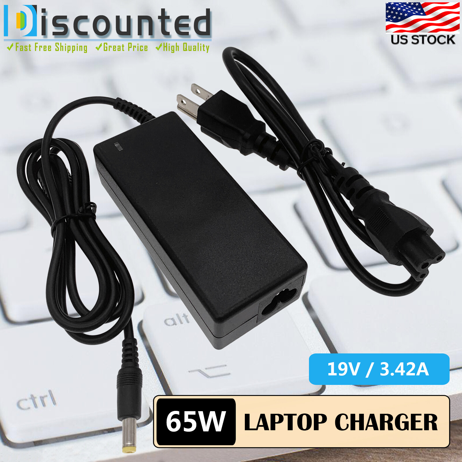 AC Adapter Charger Power Supply for Gateway MS2273 MS2274 MS2285 NV7310u NV7318u