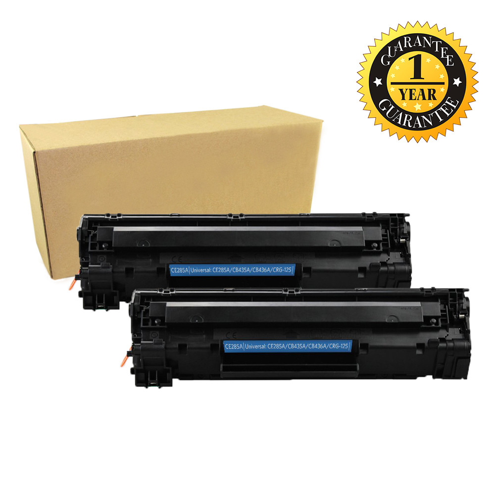 2PK CE285A 285A Toner Cartridge for HP 85A LaserJet Pro P1102W P1102 M1217nfw