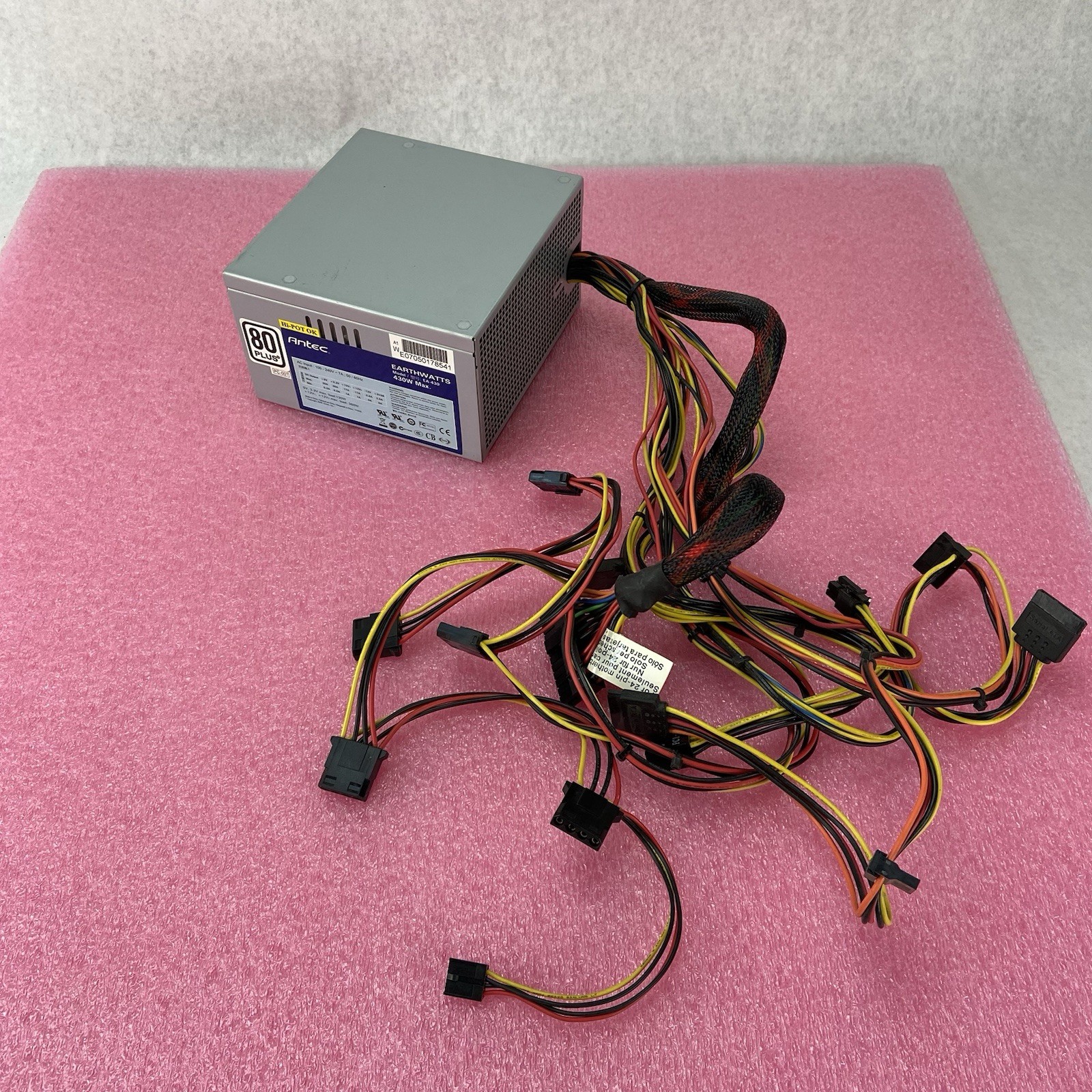 Antec EA-430 80Plus 430W ATX Power Supply No PCIe 