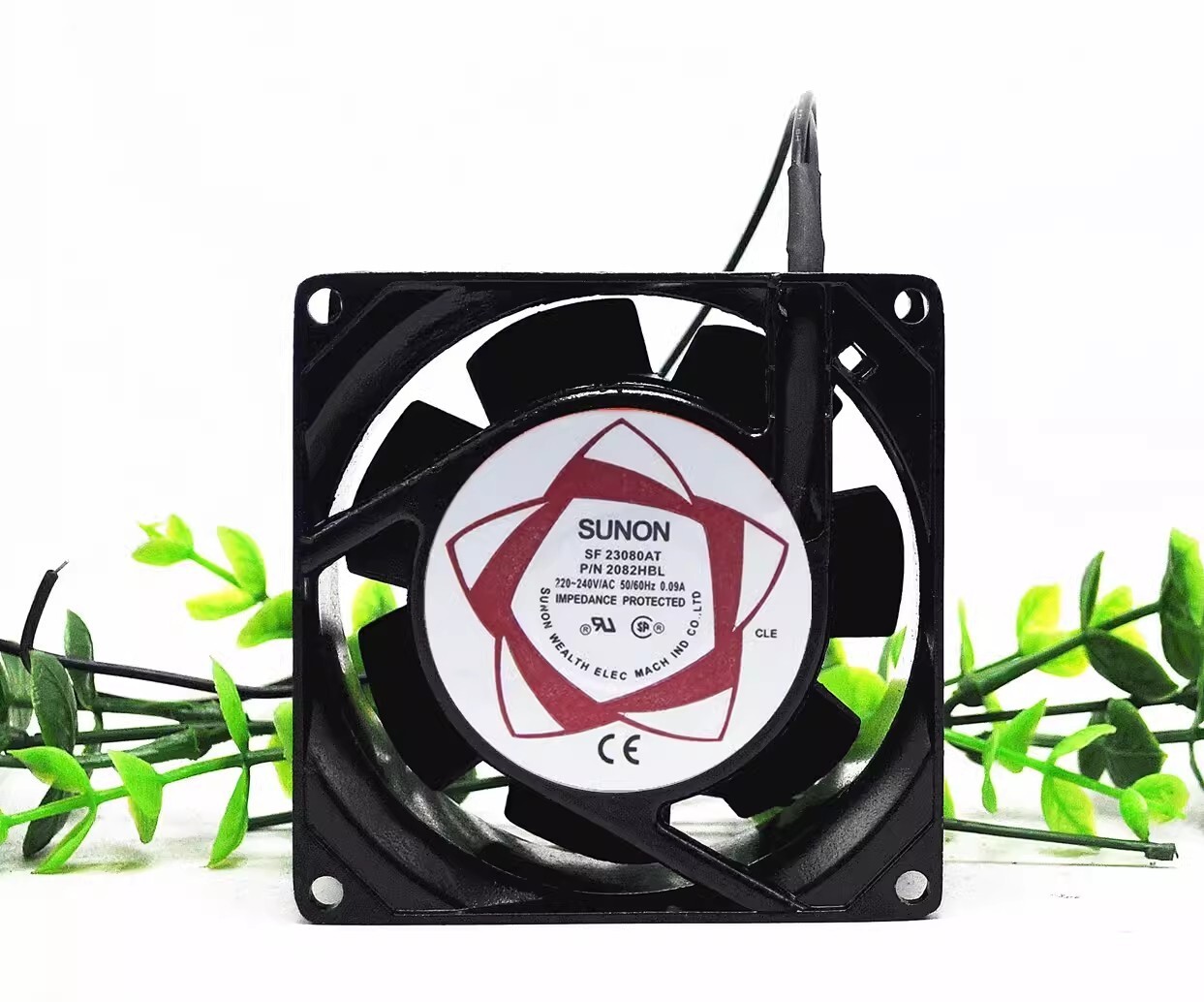 SUNON SF23080AT P/N 8038HSL 8038 220V/240V 0.09A 8CM Axial Cooling Fan