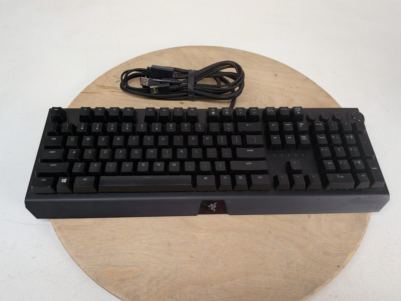 Razer Keyboard BlackWidow Elite Mechanical Wired USB Black Illuminated RZ03-0262