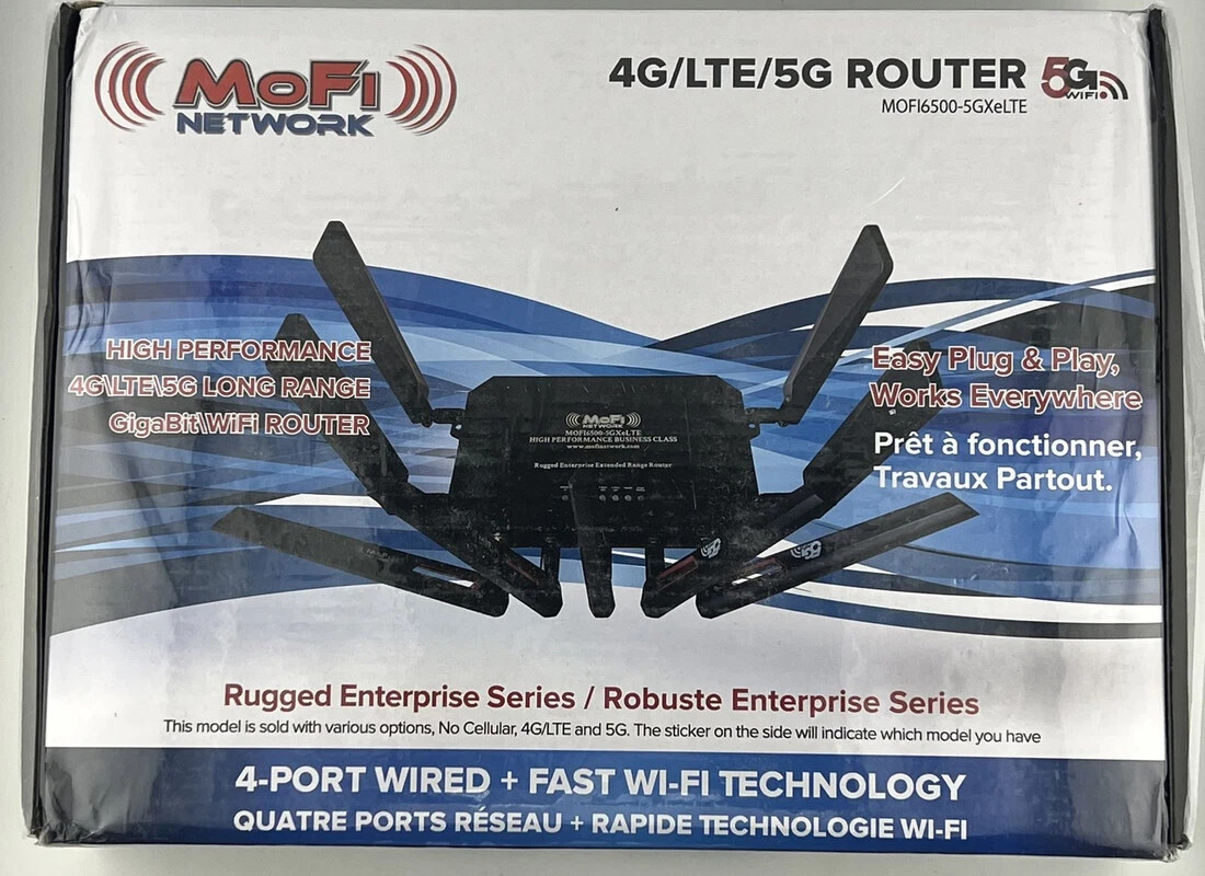 MOFINETWORK MOFI6500-5GXeLTE-RM520-HP 4G LTE 5G Dual SIM Cellular Router