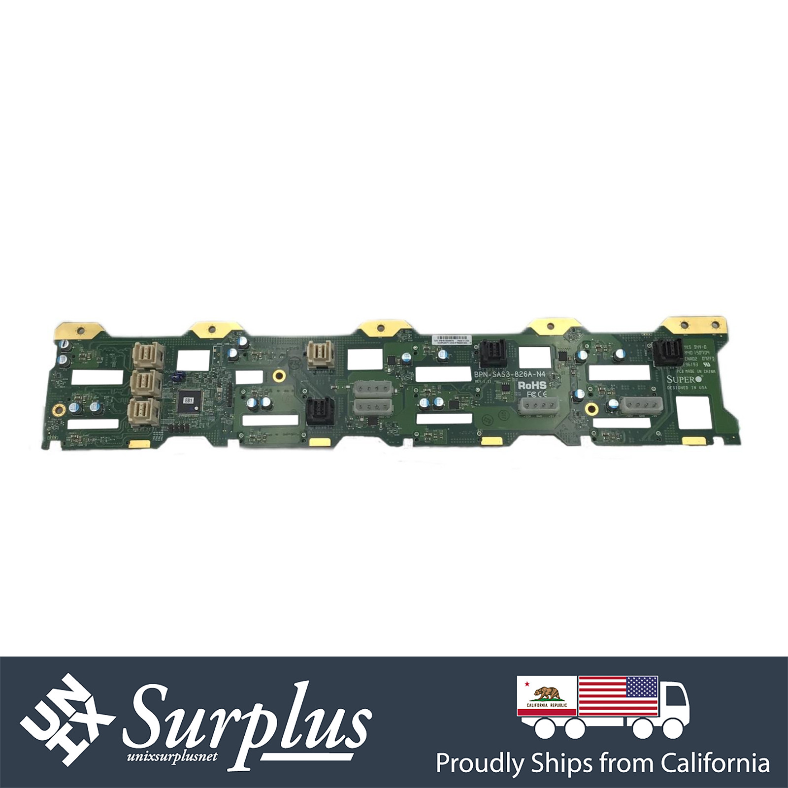 Supermicro BPN-SAS3-826A-N4 2u 12Bay 3.5'' HDD SAS3 SATA 12Gb Expander Backplane