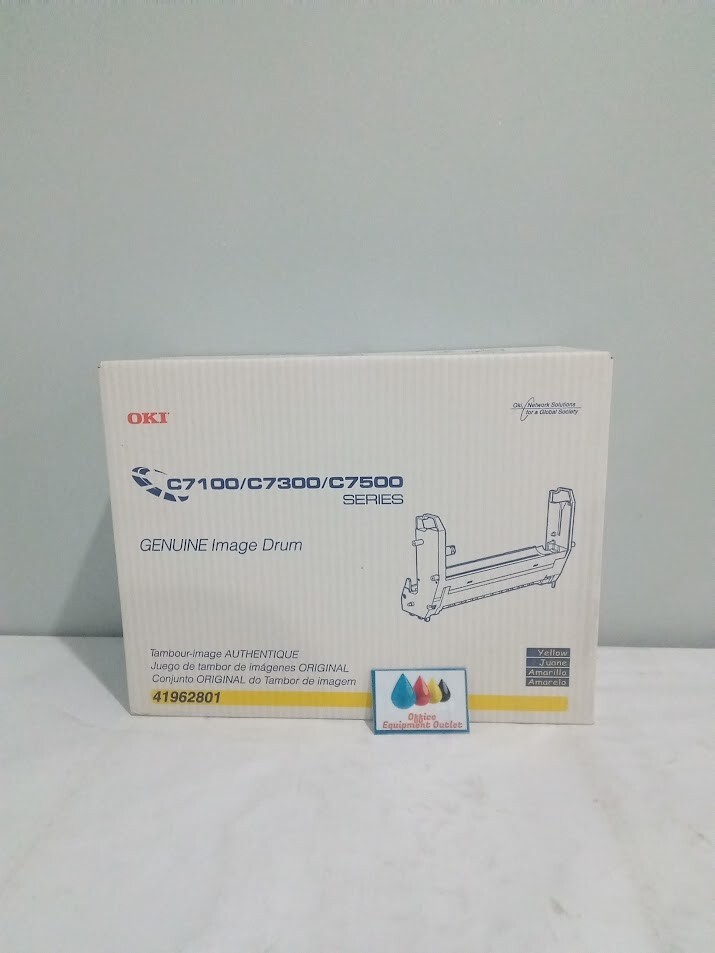 Oki 41962801 Yellow Drum Unit Oki C7100