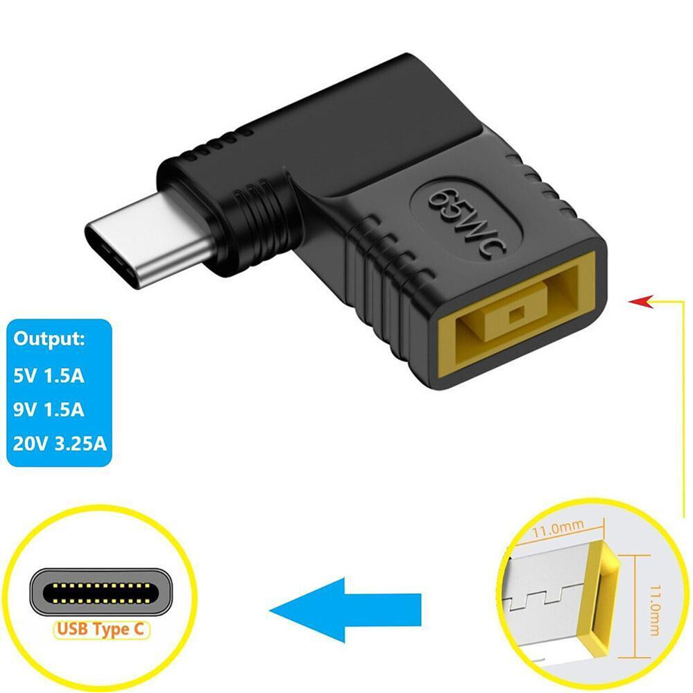 100W/65W Laptop wall Charger Converter USB Type C Power Charging Cable Adapter