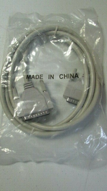 6' DB25 Male to Male Molded Straight thru cable - High Quality New USA Seller 