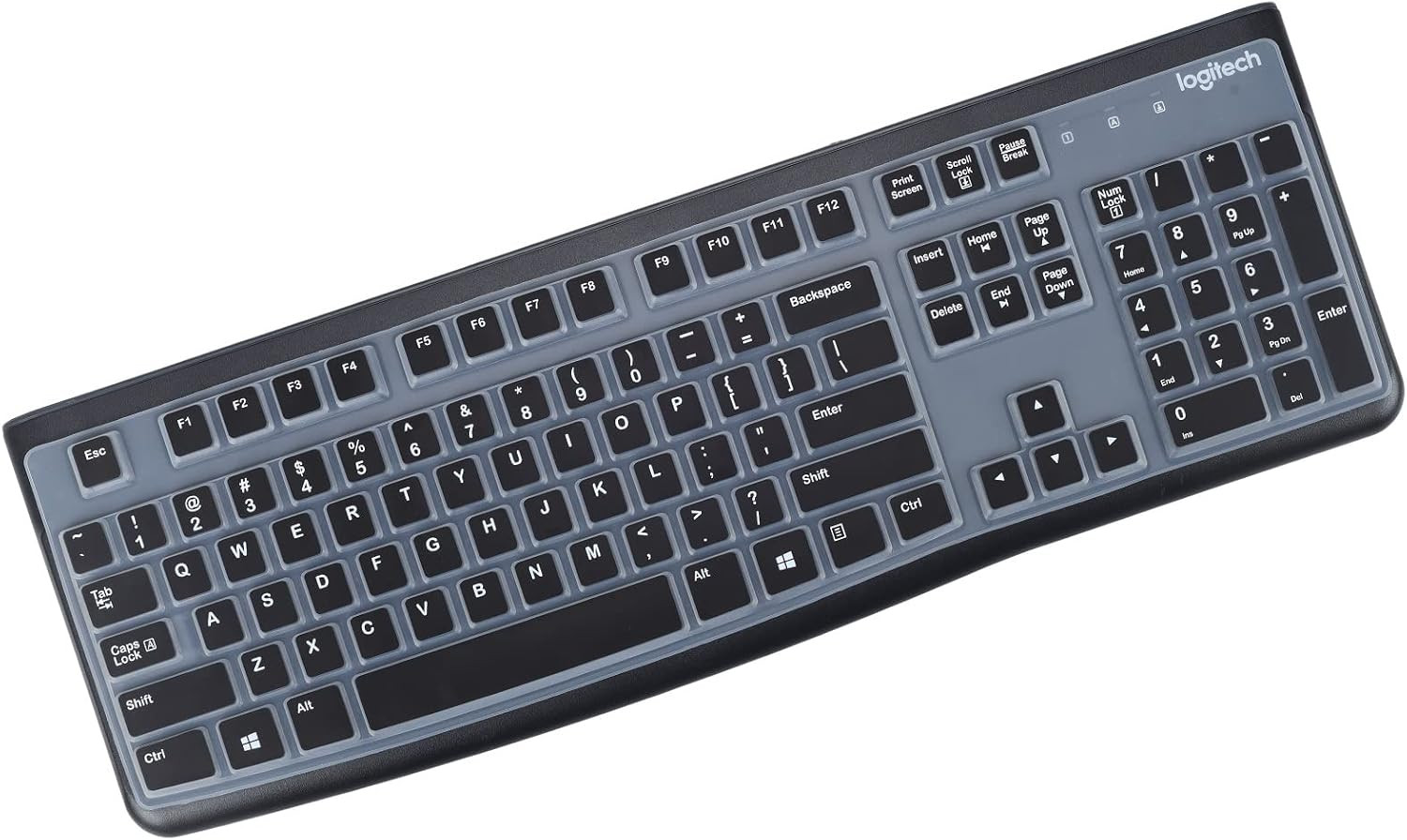 Keyboard Cover for Logitech K120 & MK120 Wired Keyboard, Ultra Thin Logitech MK1