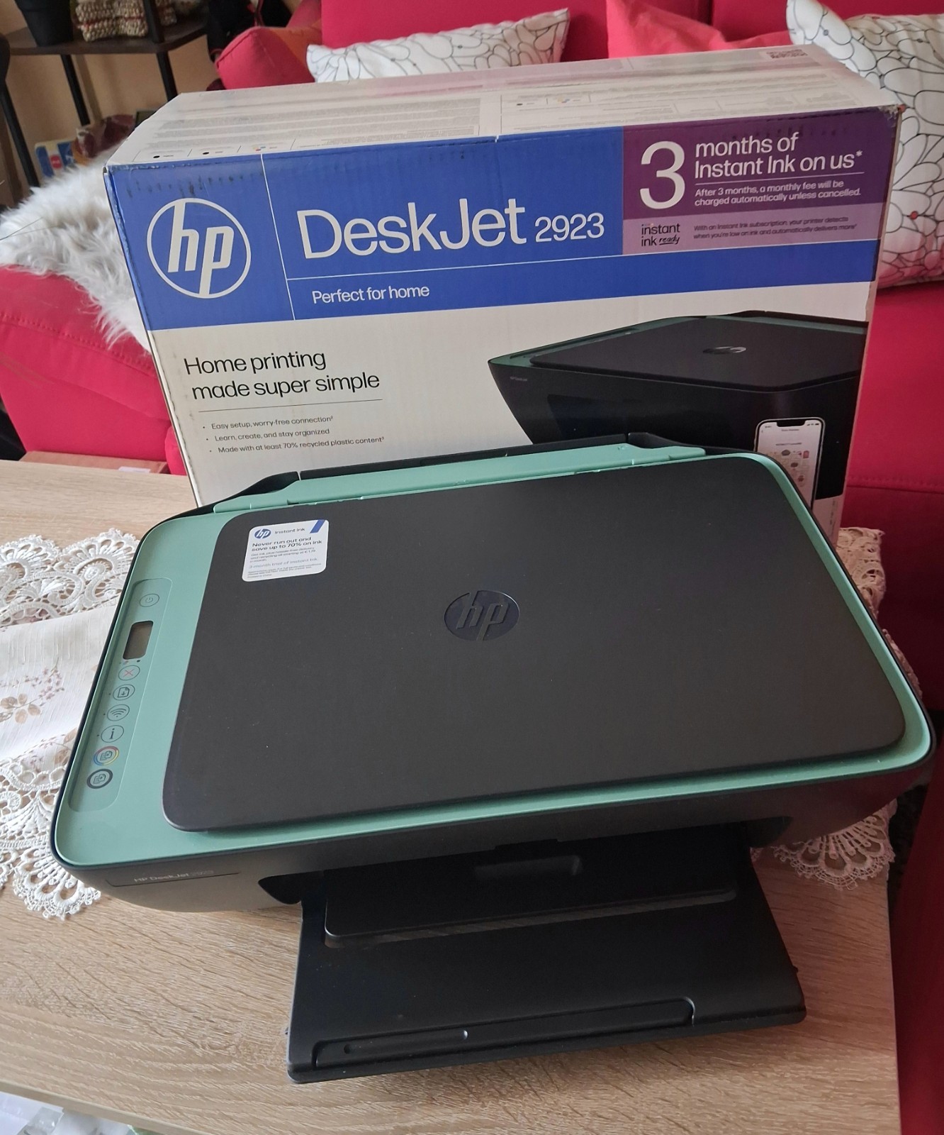 HP Deskjet 2923 Multifunction Printer 89F99B