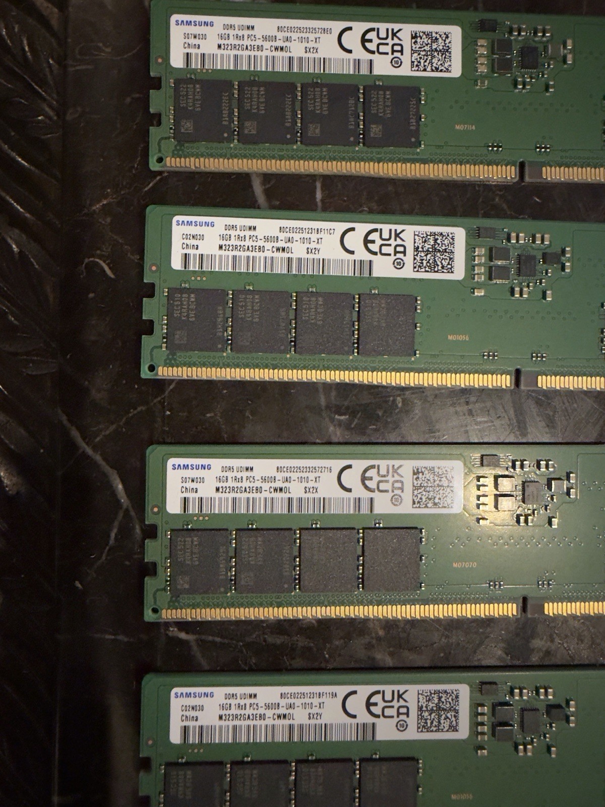 Samsung 16GB (1x16GB) DDR5 5600MHz Desktop RAM M323R2GA3EBO-CWMOL