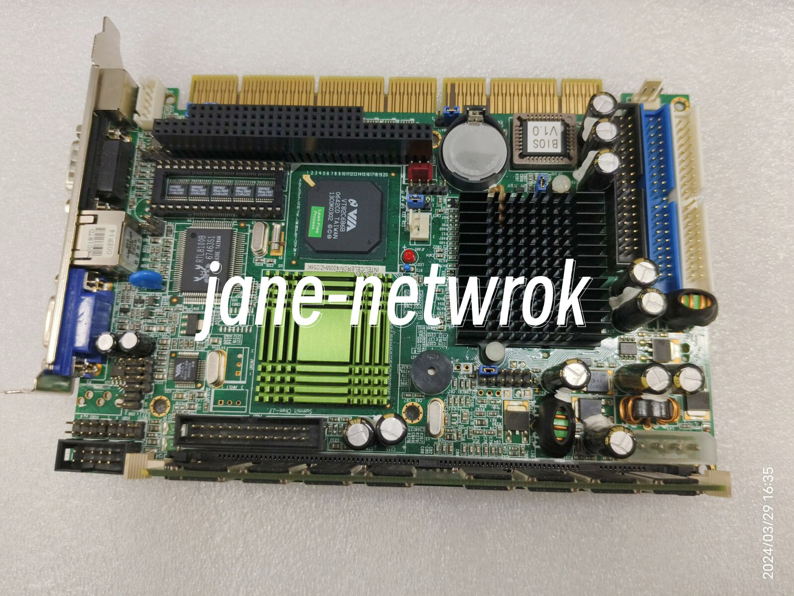 1PC USED PCISA-C400R-RS-R20 V2.0 With Warranty (by DHL/Fedex Fast delivery)