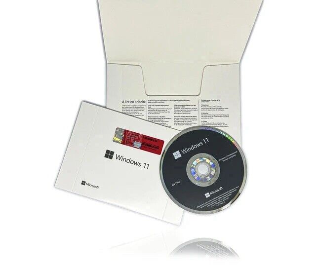 Win 11 Professional 64-bit DVD - English - New - Physical Genuine Product