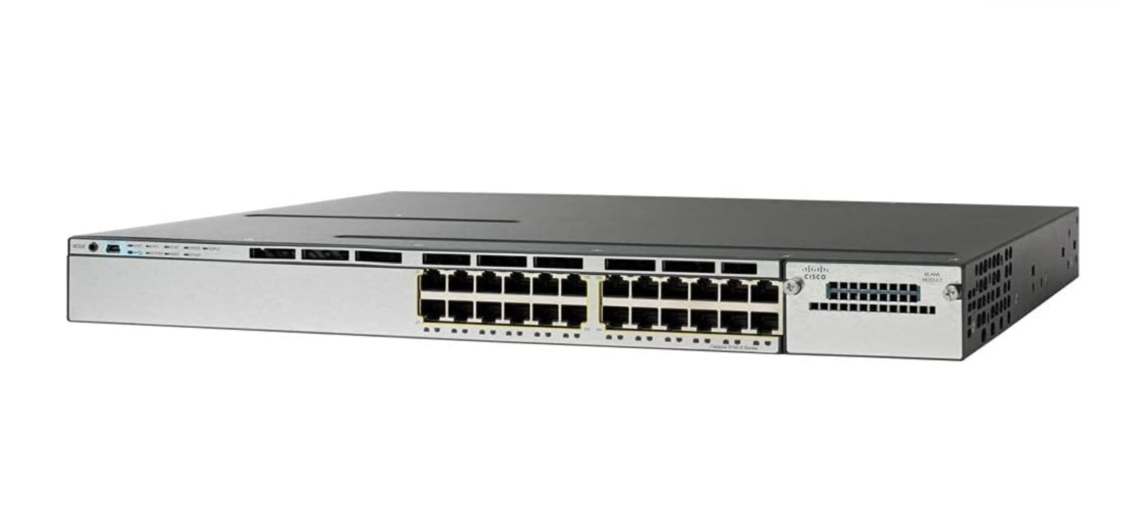 Cisco Catalyst WS-C3750X-24T-S 24-Ports Gigabit NetWork Switch New Open Box