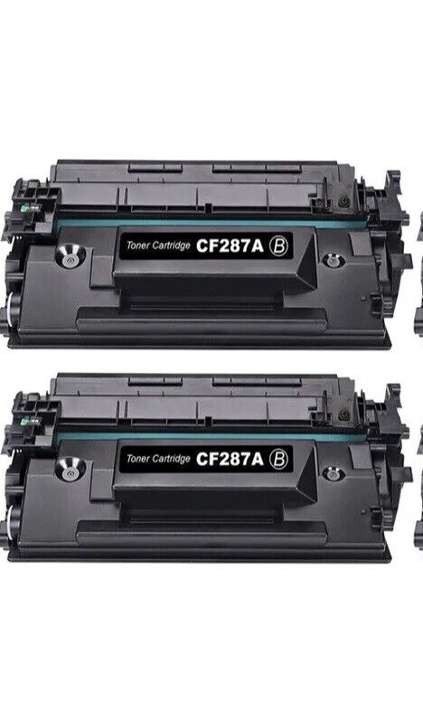 2PK CF287A 87A Toner Cartridge Fits for HP LaserJet Pro M501dn M506dn M527dn