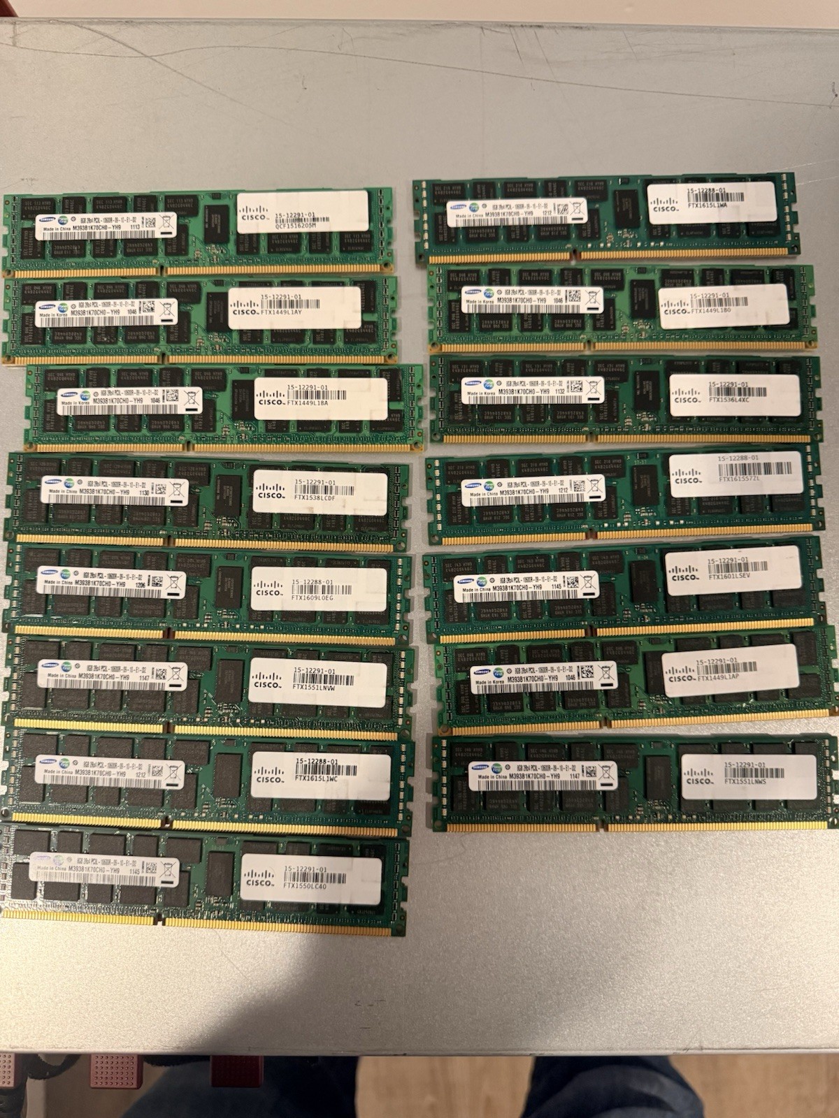 Samsung 8GB (1 x 8GB) PC3-10600 (DDR3-1333) Memory (M393B1K70CH0YH9)