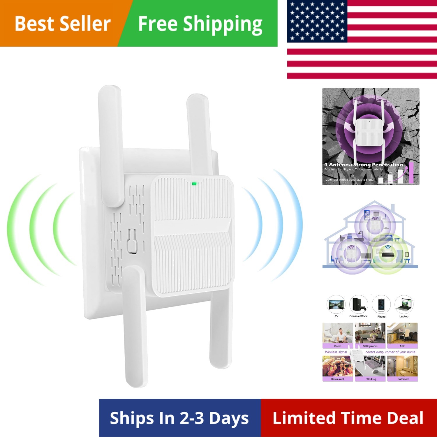 Speedwave WiFi Booster,Speed Wave WiFi Extender 2025,WiFi Extender Signal Boo...