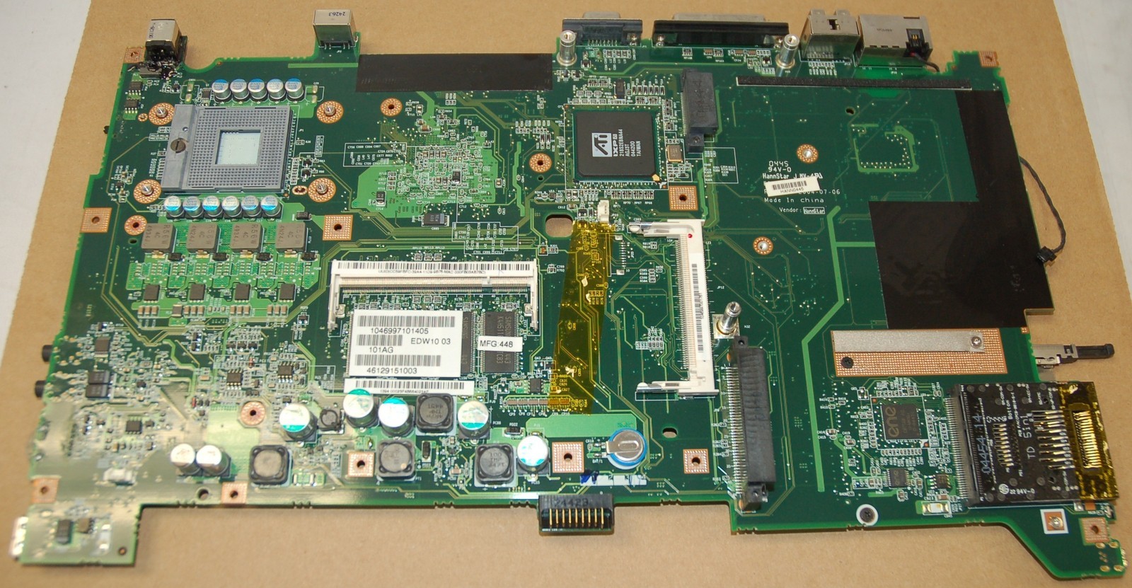 NEW K000016360 Toshiba Satellite A70 A75 Motherboard s206 s209 s2112 s276 s229
