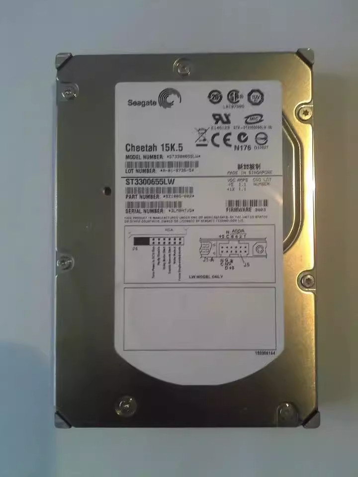 Seagate Cheetah ST3300655LW 15K.5 300GB 3.5" U320 SCSI 68 PIN HARD DRIVE