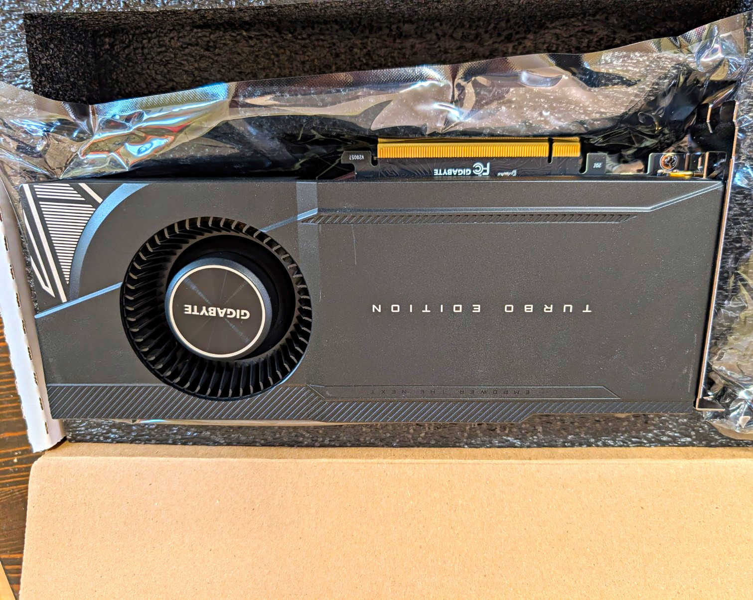 GIGABYTE NVIDIA GeForce RTX Turbo Edition 10GB GDDR6X CUDA PCIe x16 Blower GPU