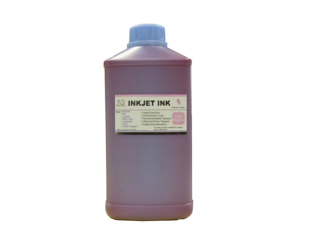 1 Liter ND® Light Magenta Refill Ink for Refillable Cartridge & CISS