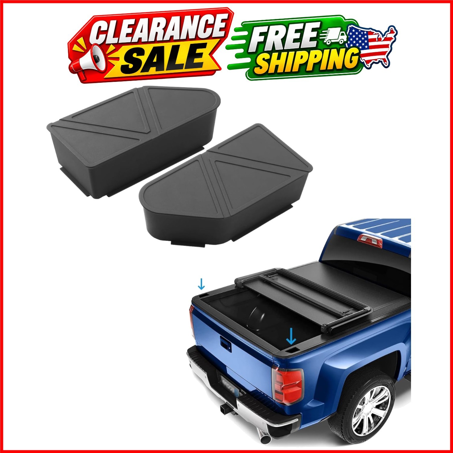 Upgraded Silicone Stake Pocket Covers Fit for 2023 2024 2025 2026 GMC Canyon/...
