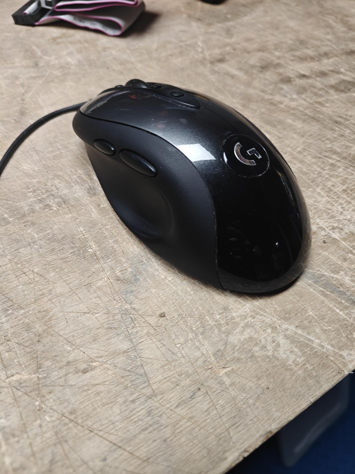 Logitech G MX518 Legendary M-U0053 Wired USB Gaming Mouse Black Untested