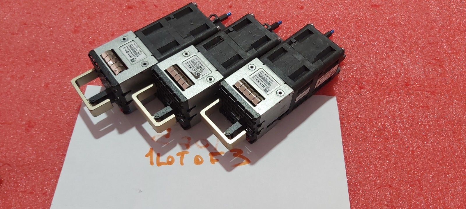 Lot of 3 NVIDIA Mellanox MTEF-FANR-L 400G FAN MODULE Make Offers UPS Shipping