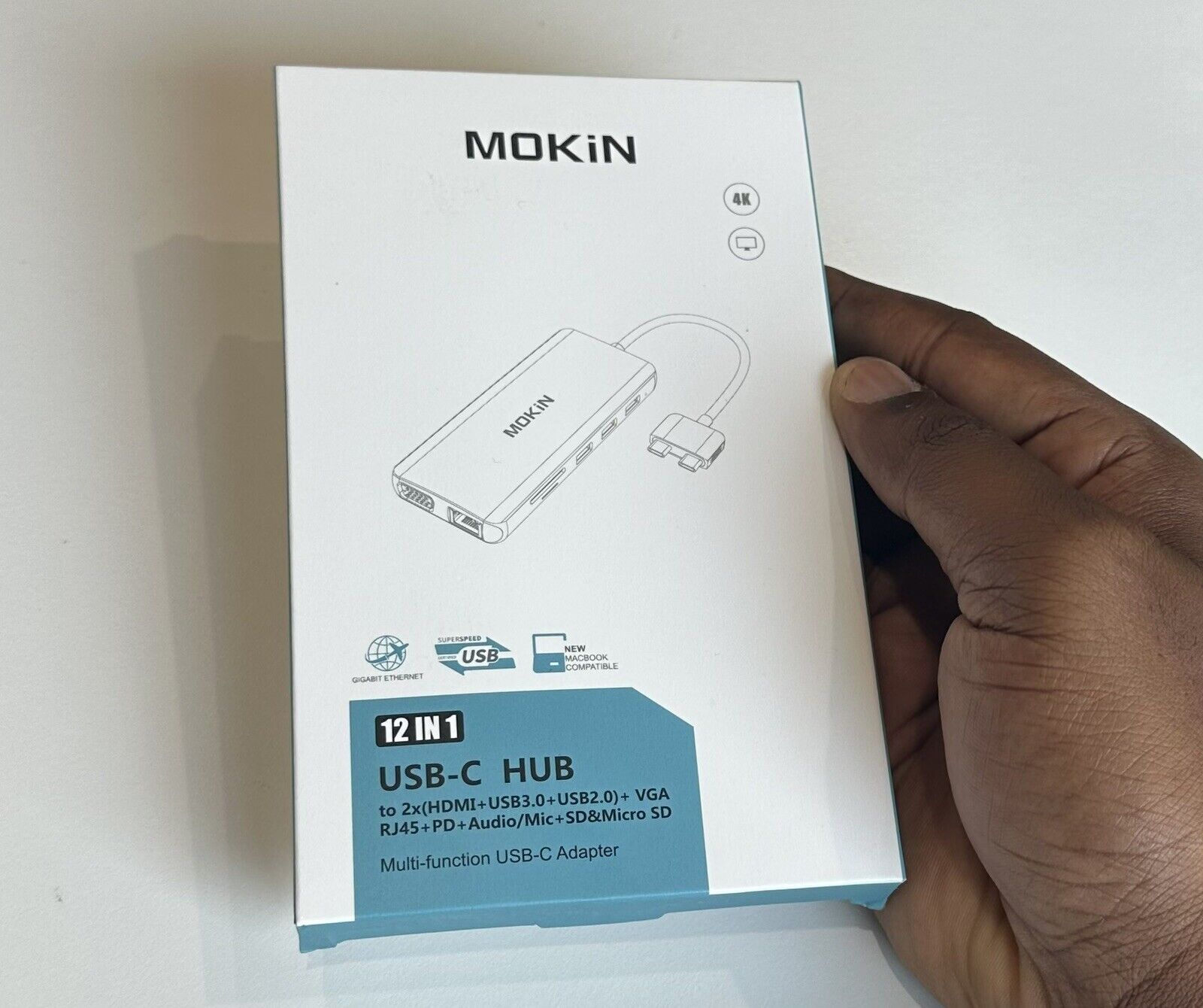 Mokin MUC3301 12-IN-1 Multi-Function USB-C Adapter HUB- B