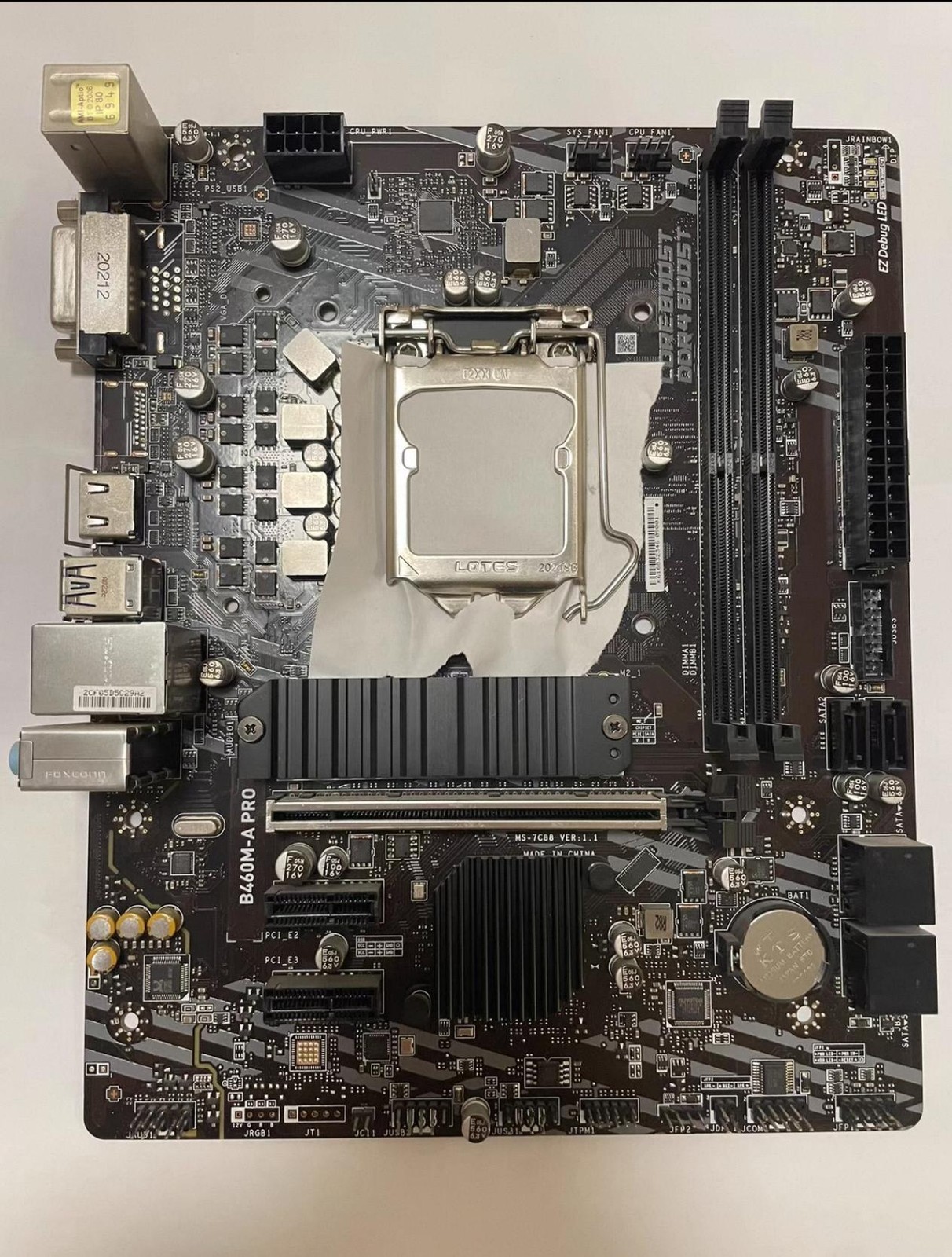 MSI B460M-A PRO/MAG B460M MORTAR LGA1200 B460 DDR4 MATX Motherboard 10TH Tested