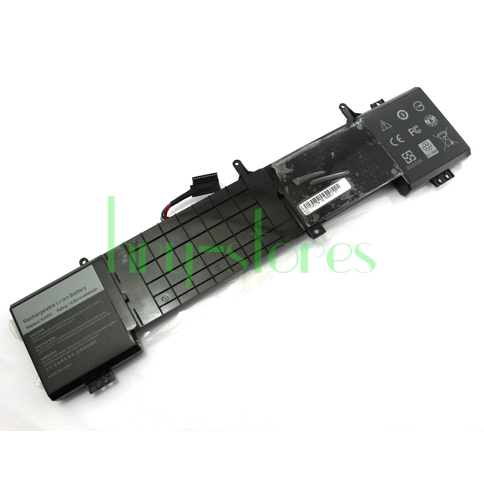 6JHDV 6JHCY P43F 5046J Battery for Dell For Alienware 17 R2 R3 ALW17ED ALW17ER