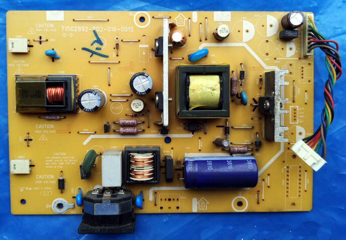 715G2892-P02-016-001C/S inverter power supply board for AOC L1710A  919SW 993S