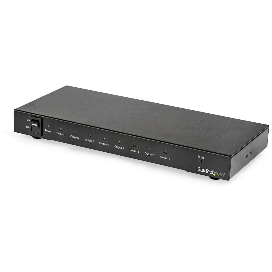 StarTech 8-Port 4K 60Hz HDMI Splitter - HDR Support - HDMI 2.0 - ST128HD20