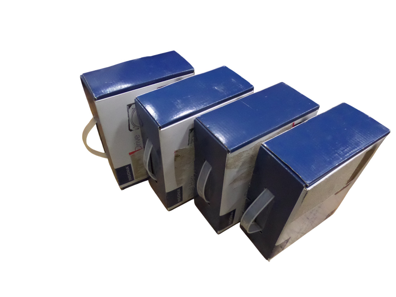 Lot of 4 Insignia Dual Hard Drive Docking Station NS-PCHDEDS19  - 