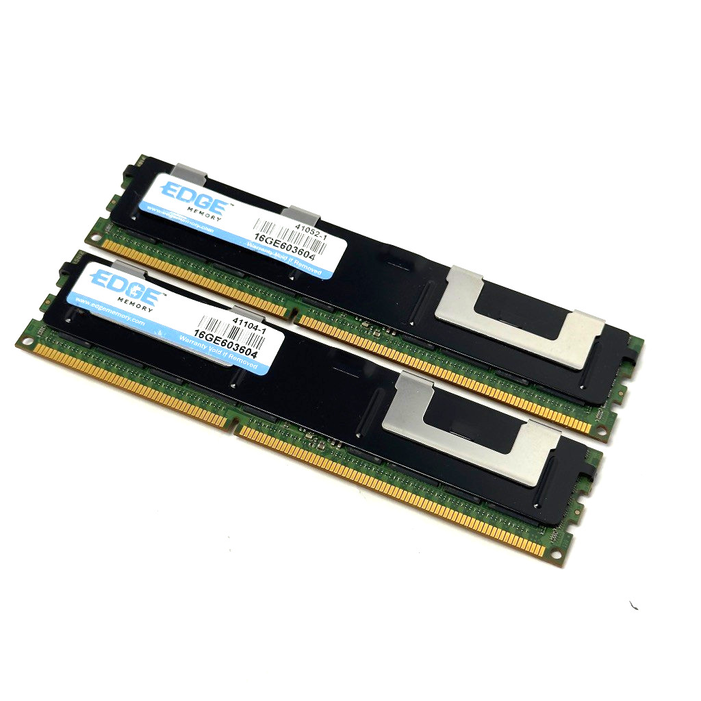Lot of 2 EDGE 16GB (32GB Total) DDR3 REG ECC Server RAM Memory 16GE603604