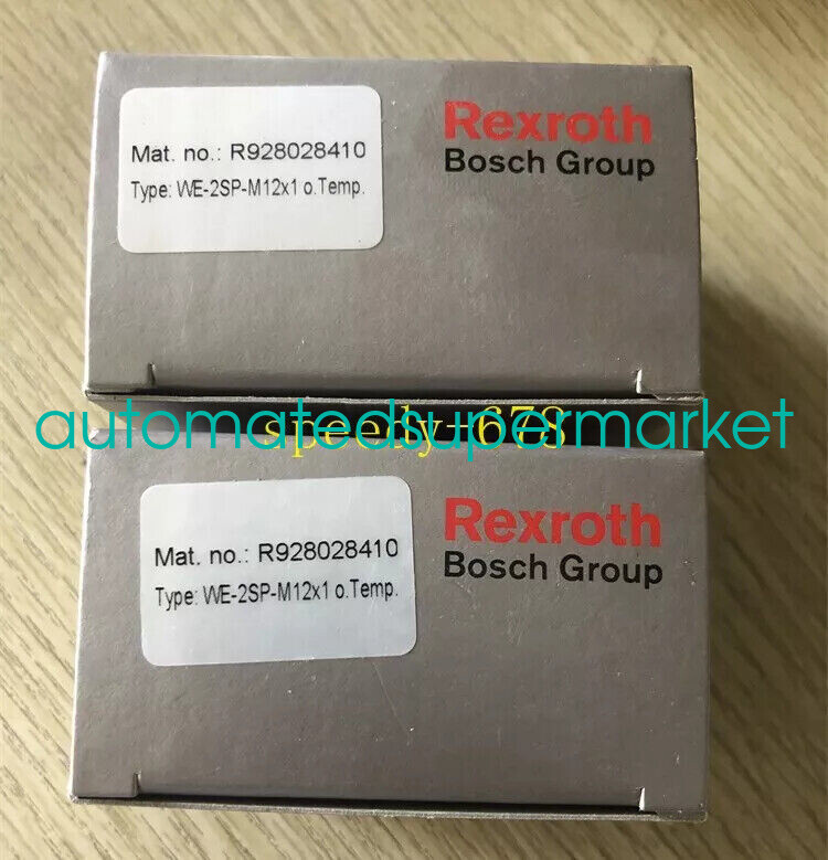 1PC NEW Rexroth R928028410 WE-2SP-M12x1 Valve Shipping by DHL/FedEX