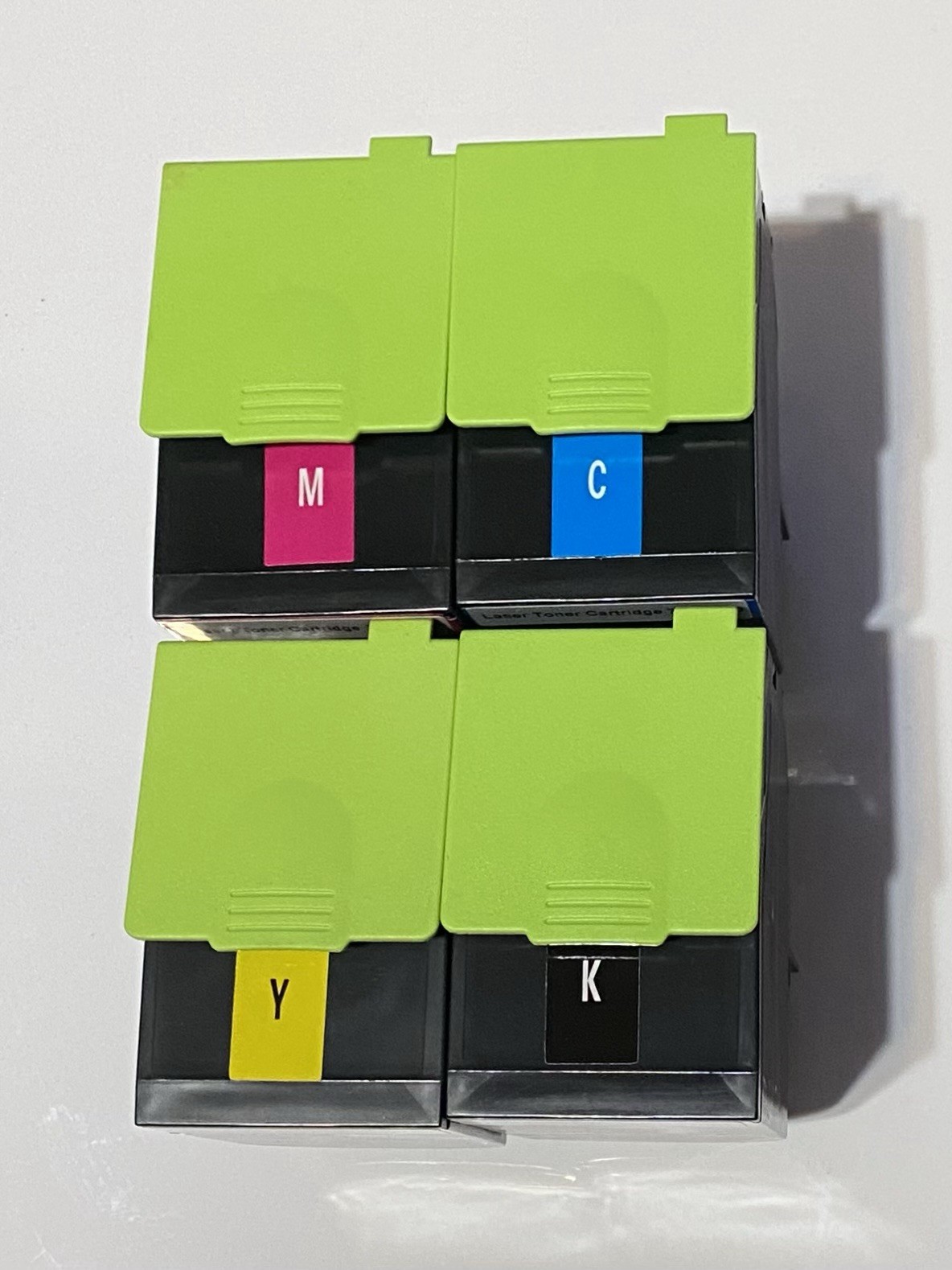 MEGOffice Replacement For Lexmark 701HC BCMY Toner Cartridges