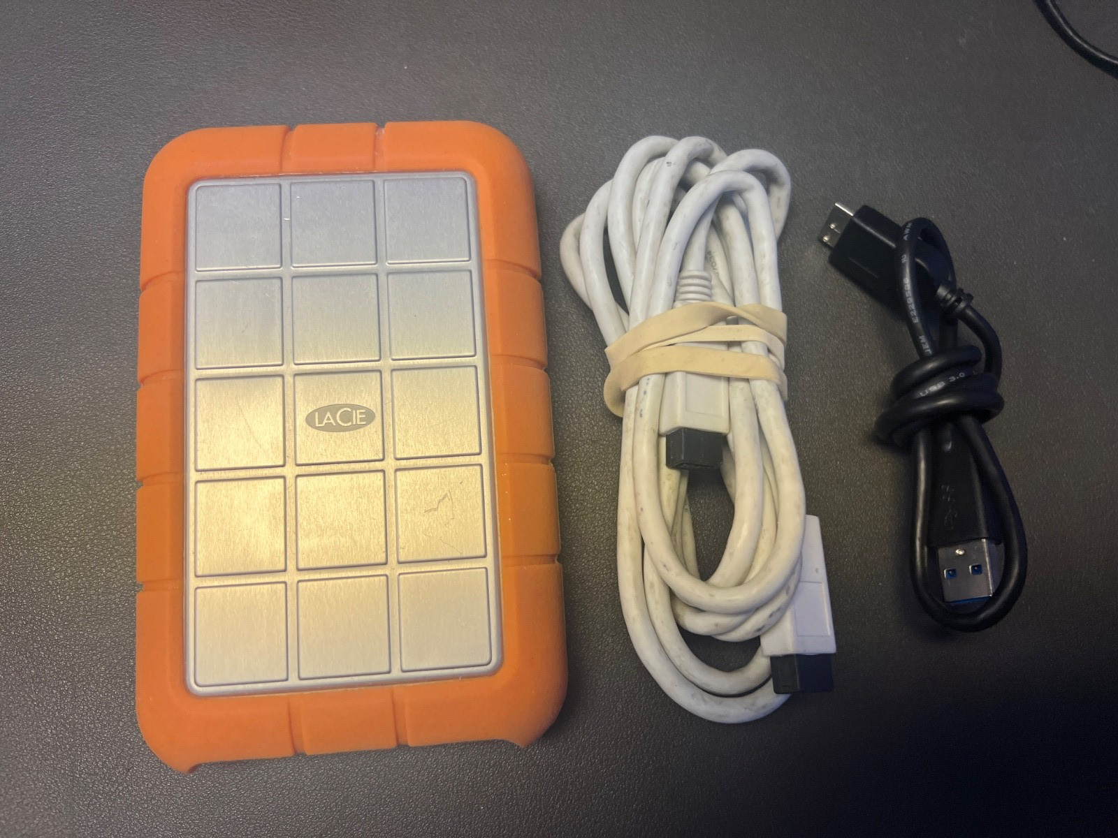 LaCie Rugged Triple 1TB 7200RPM External HDD USB 3.0 FireWire 800-NEIL POULTON