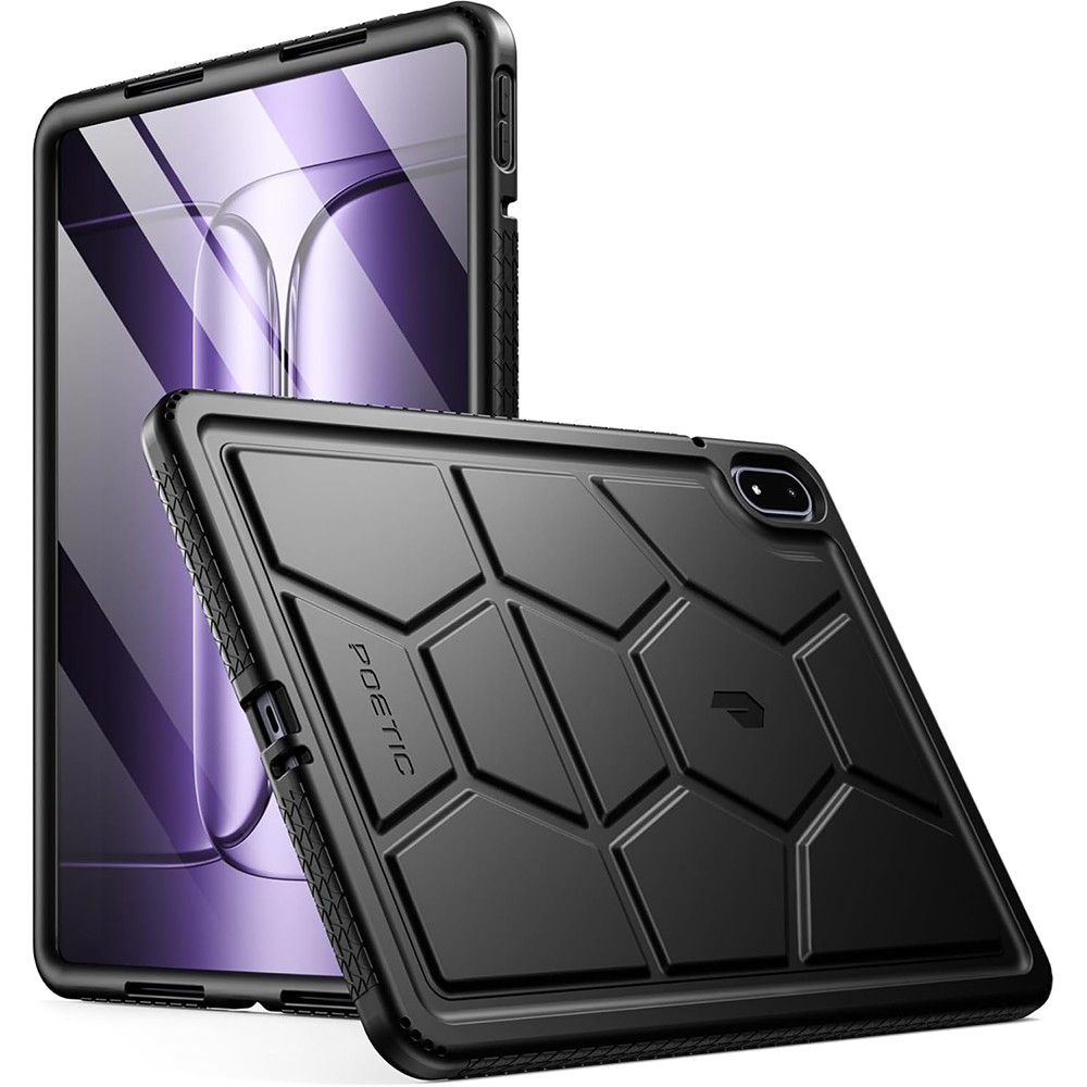 For OnePlus Pad 2 / 3 / 1 Tablet Case Silicone Shockproof Protective Cover Black